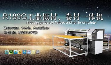 Porcellana Stampa a colori UV della stampatrice del rullo di alta velocità 1440 DPI 8 fornitore
